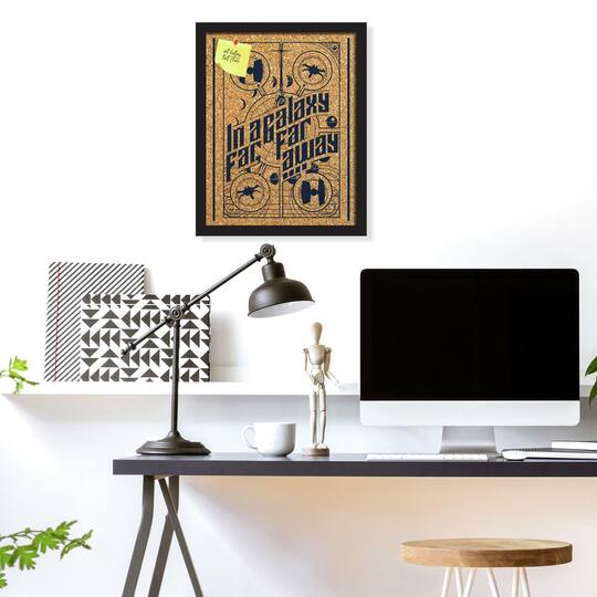 RoomMates Star Wars Galaxy Far Far Away Cork Wall Art